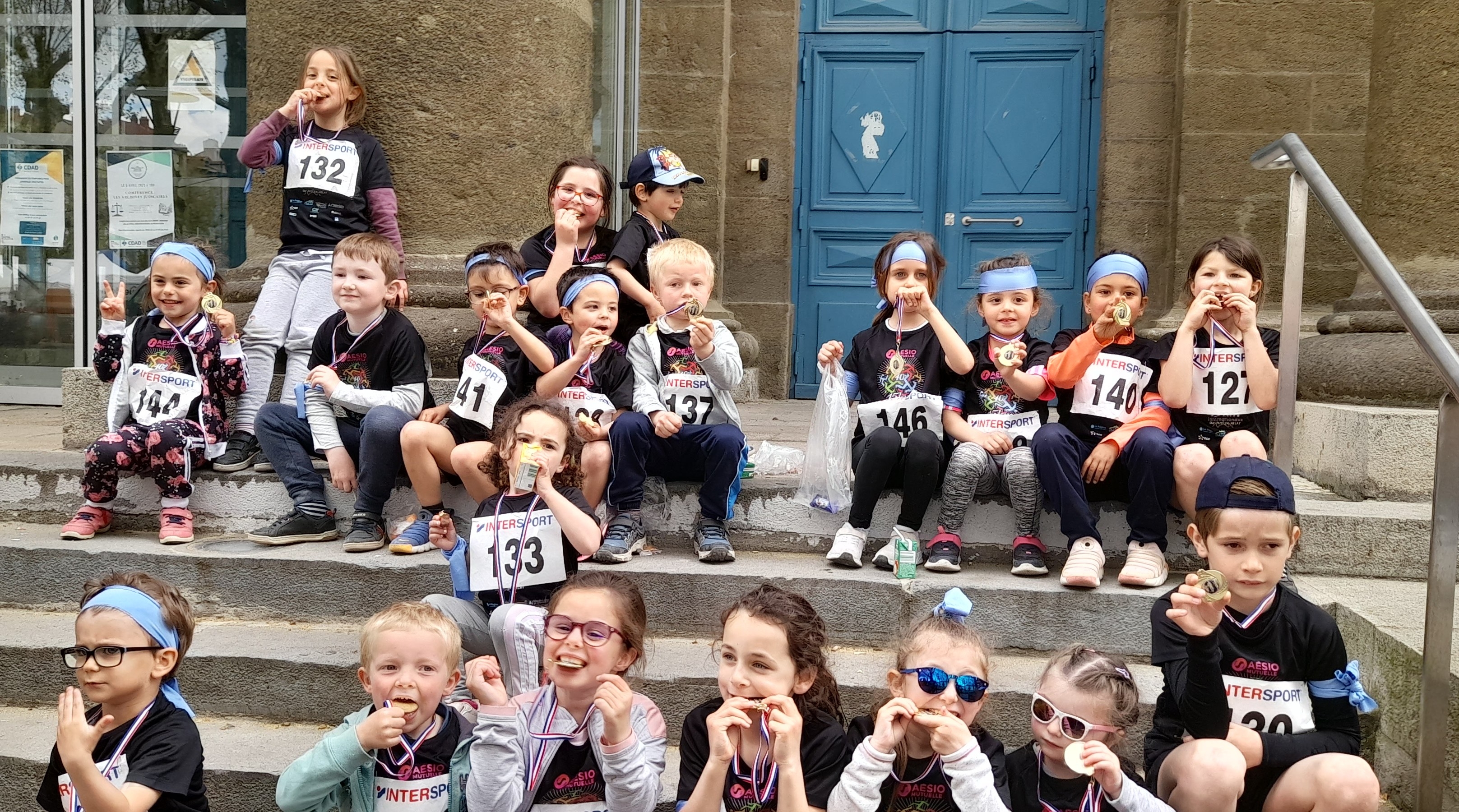 Sur le départ de la course du 1er mai