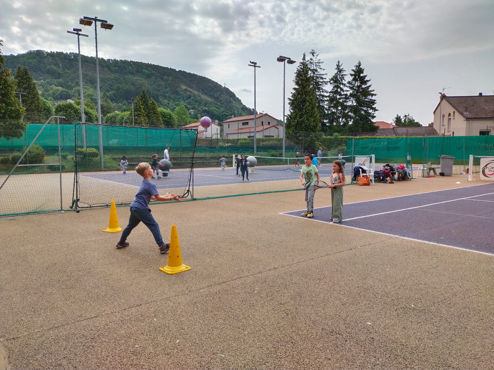 Cycle tennis pour les écoliers
