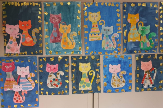 Création inspirés du court métrage Le Chat d’appartement