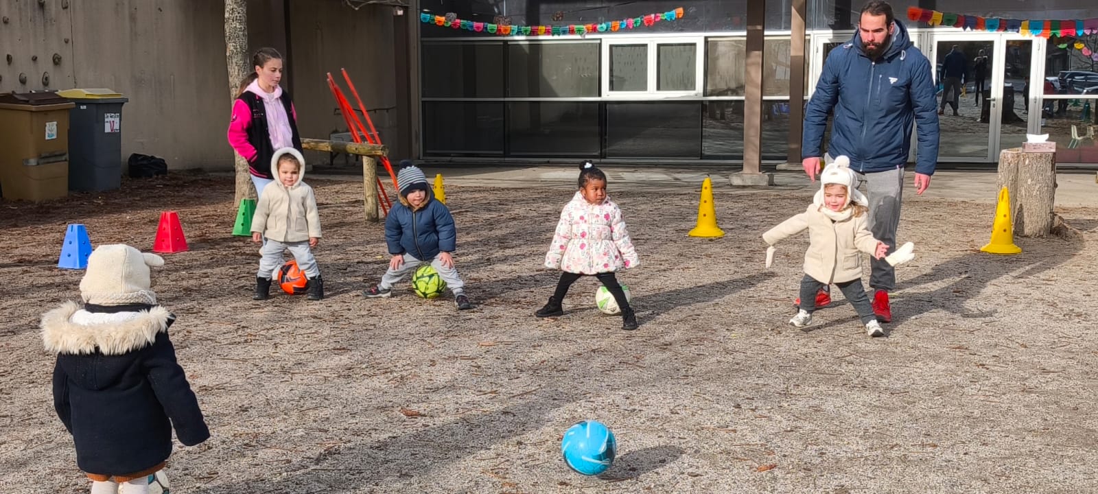 Initiation au football en PS période 2