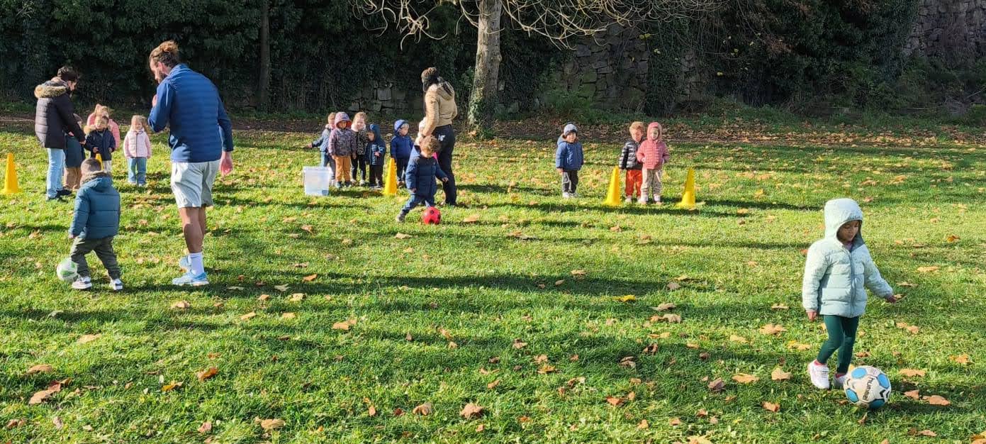 Initiation au football en PS période 2