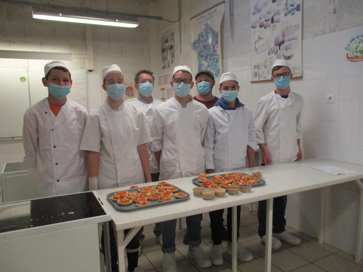 segpa cours culinaires