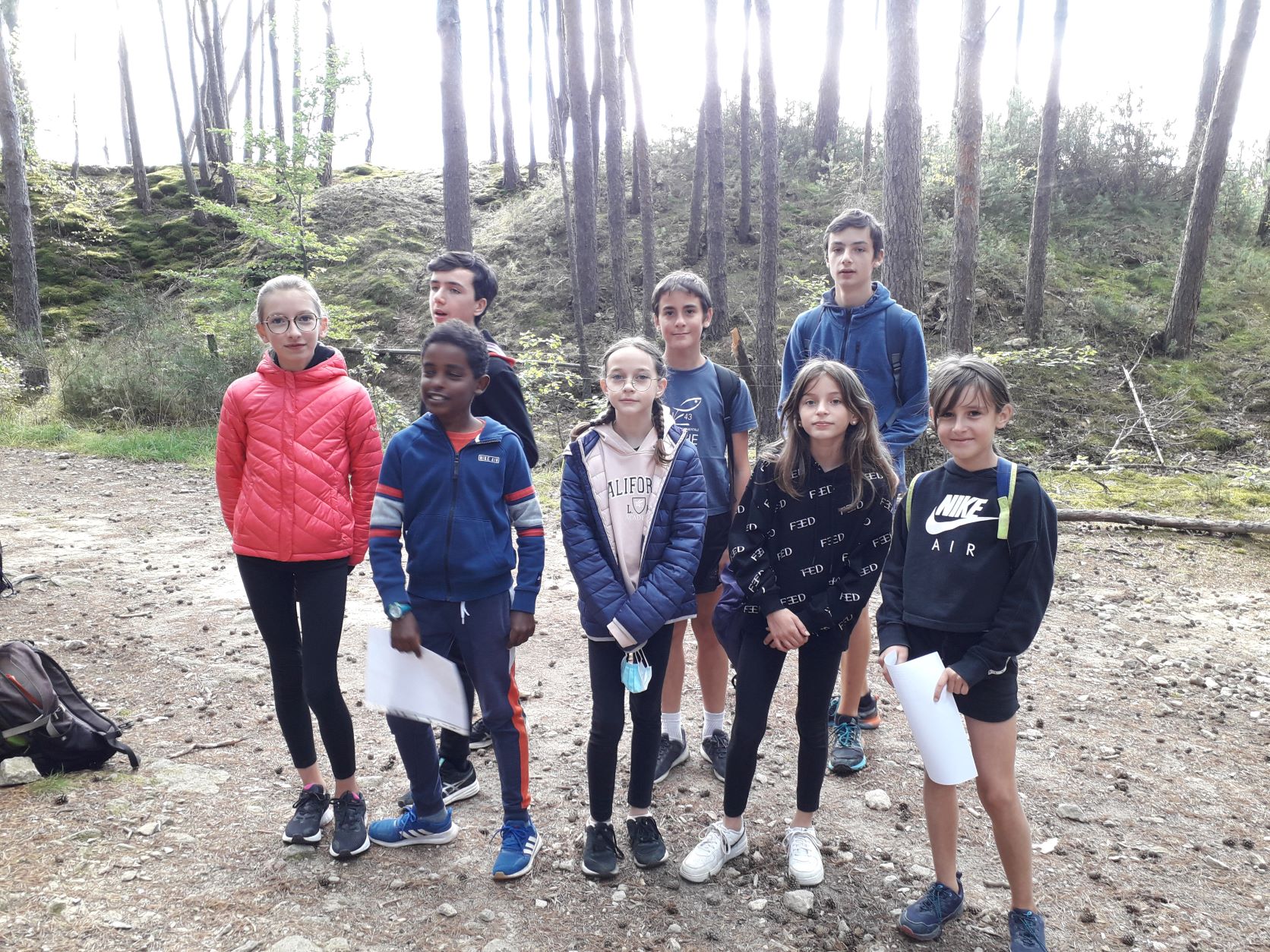Course d'orientation pour l'UNSS de la Chartreuse