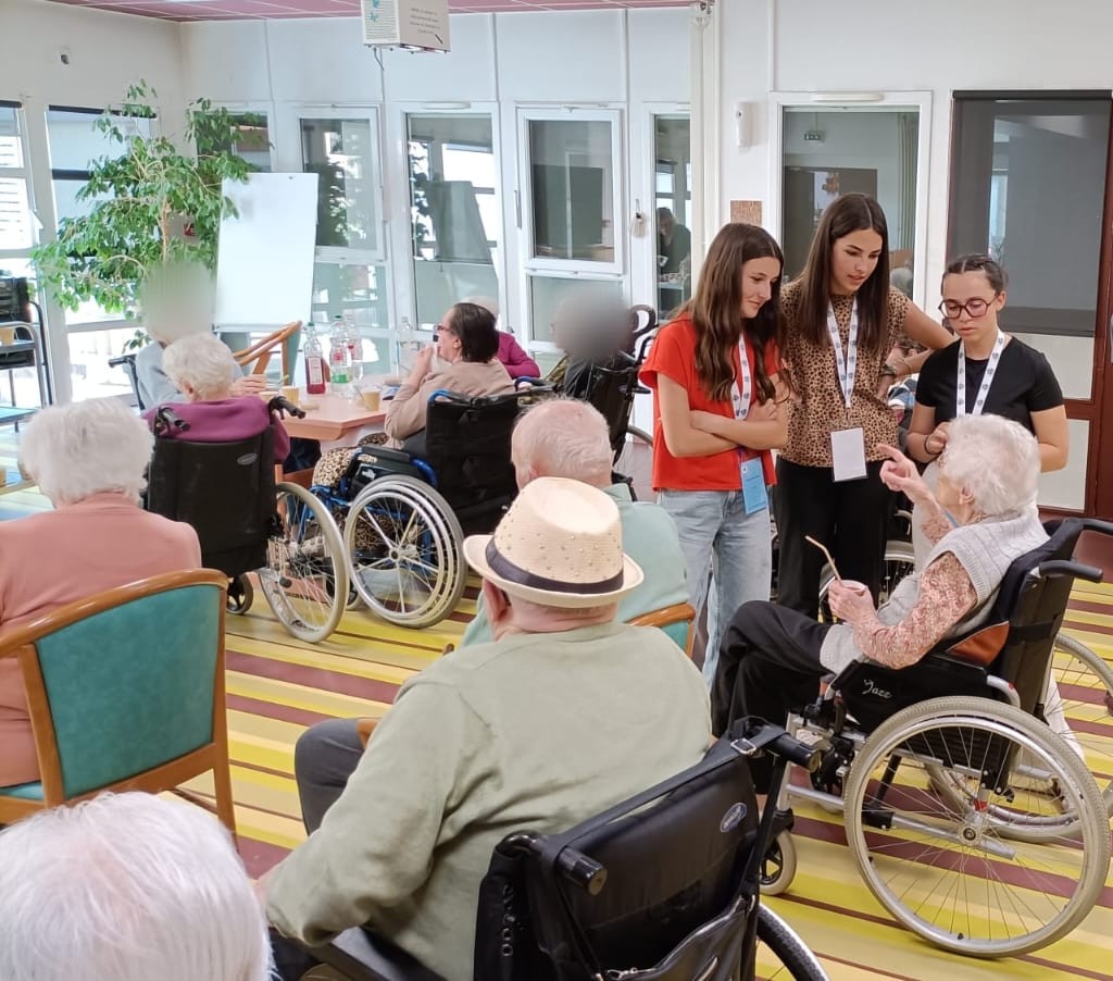 Echange Intergénérationnel avec les collégiens