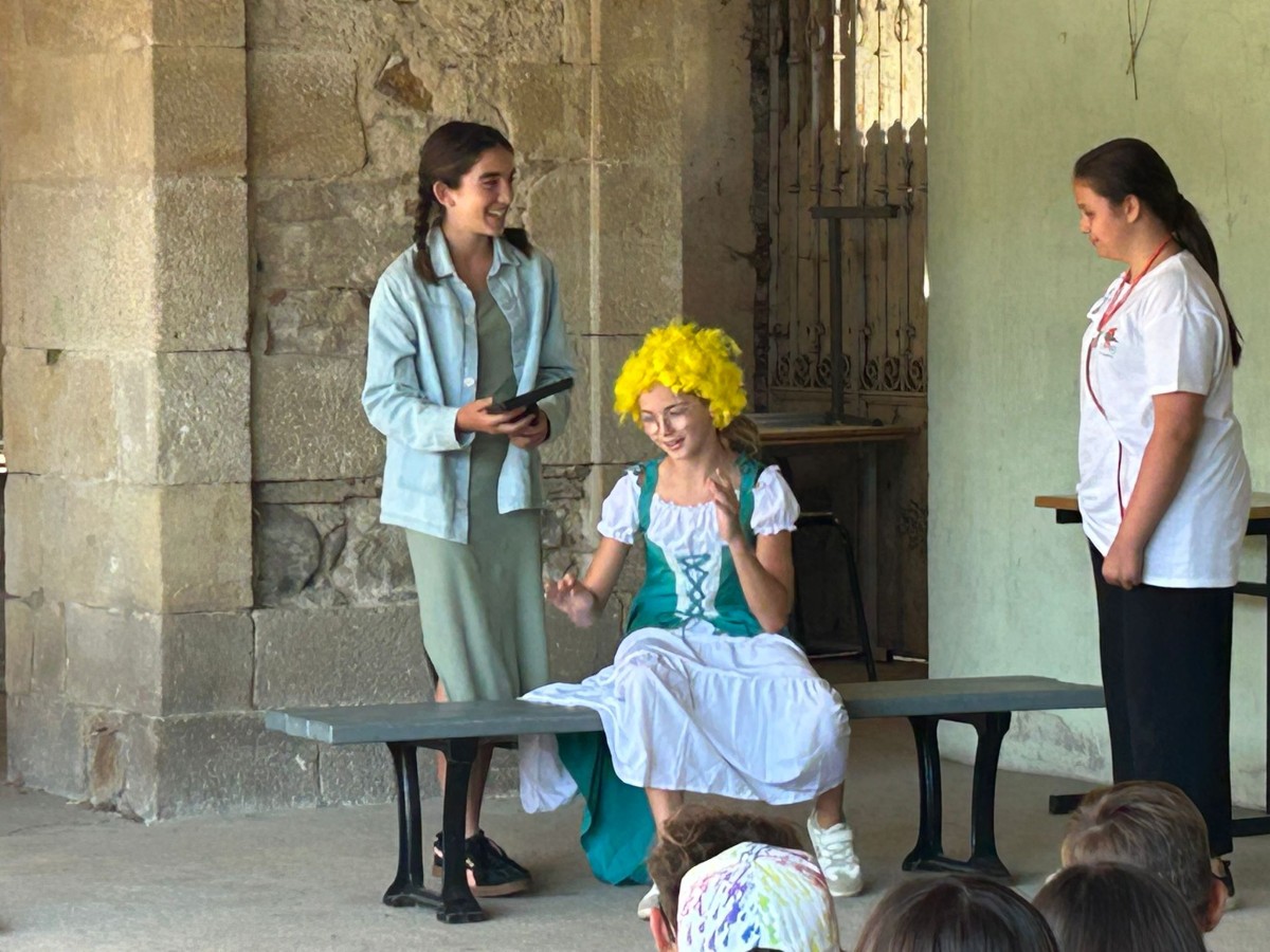 Théâtre avec les élèves de 6eme