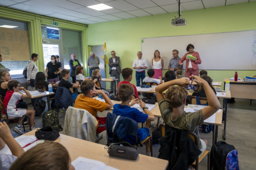 Visite des élus départementaux