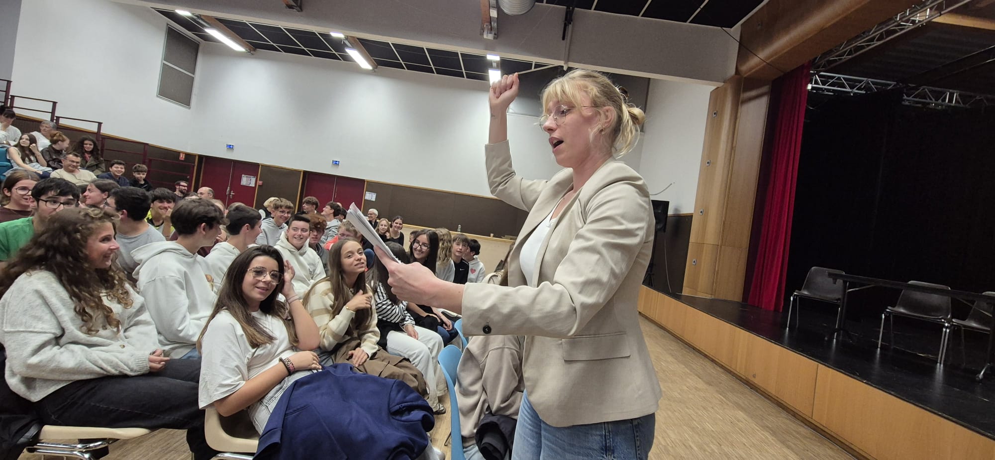 Les adolescents au théâtre