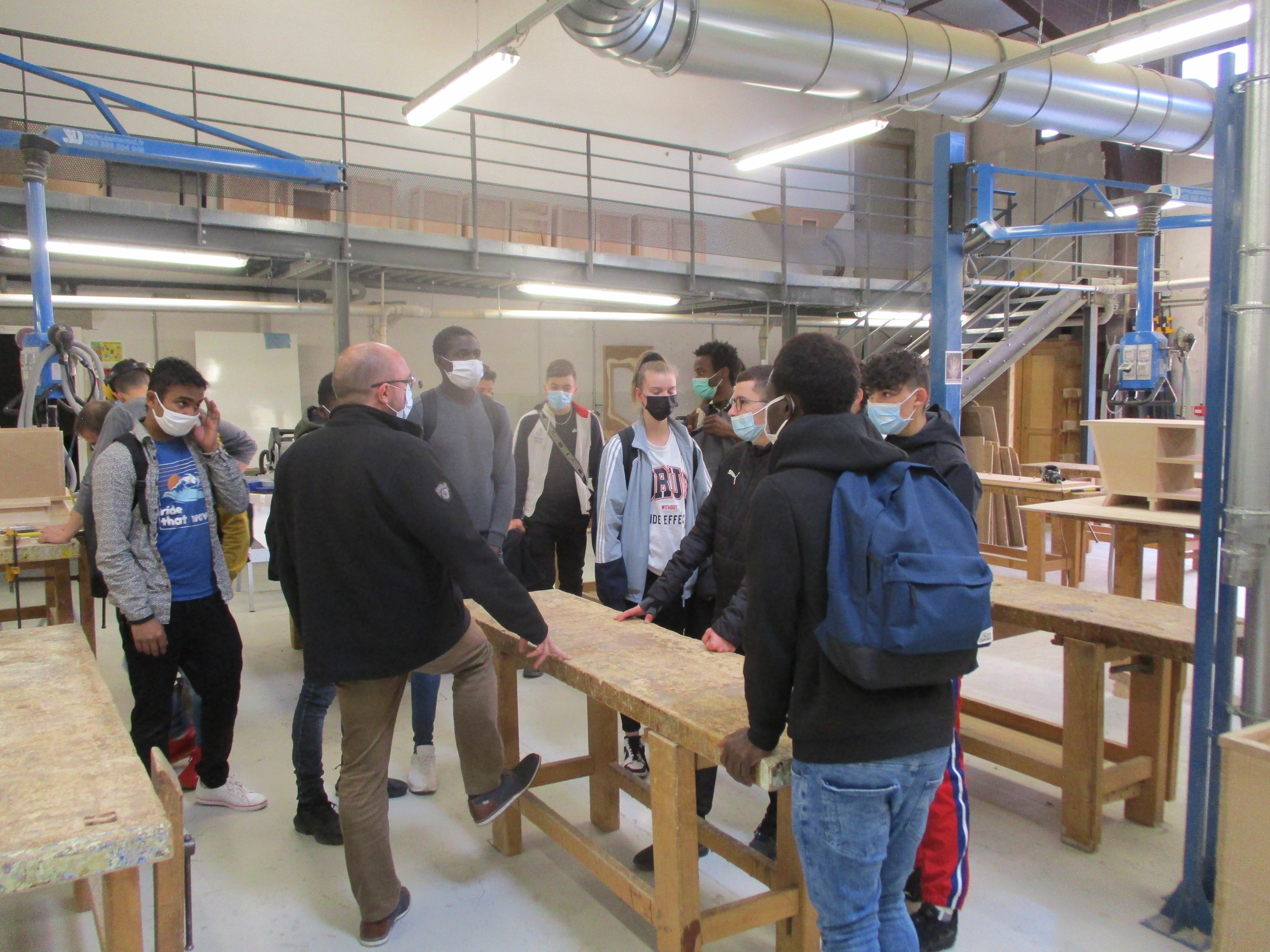 Segpa : visite CFA BAins