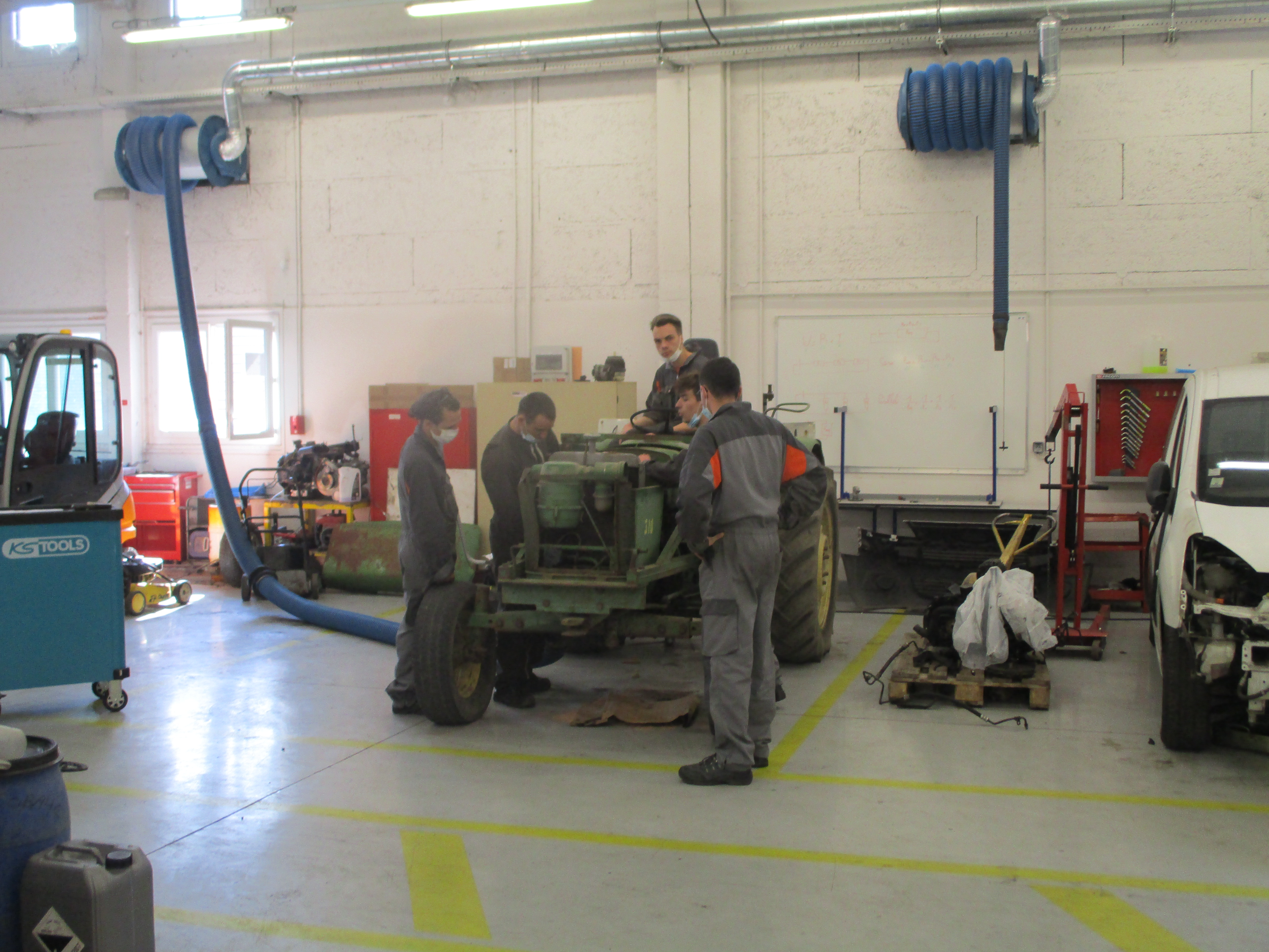 Segpa : visite CFA BAins