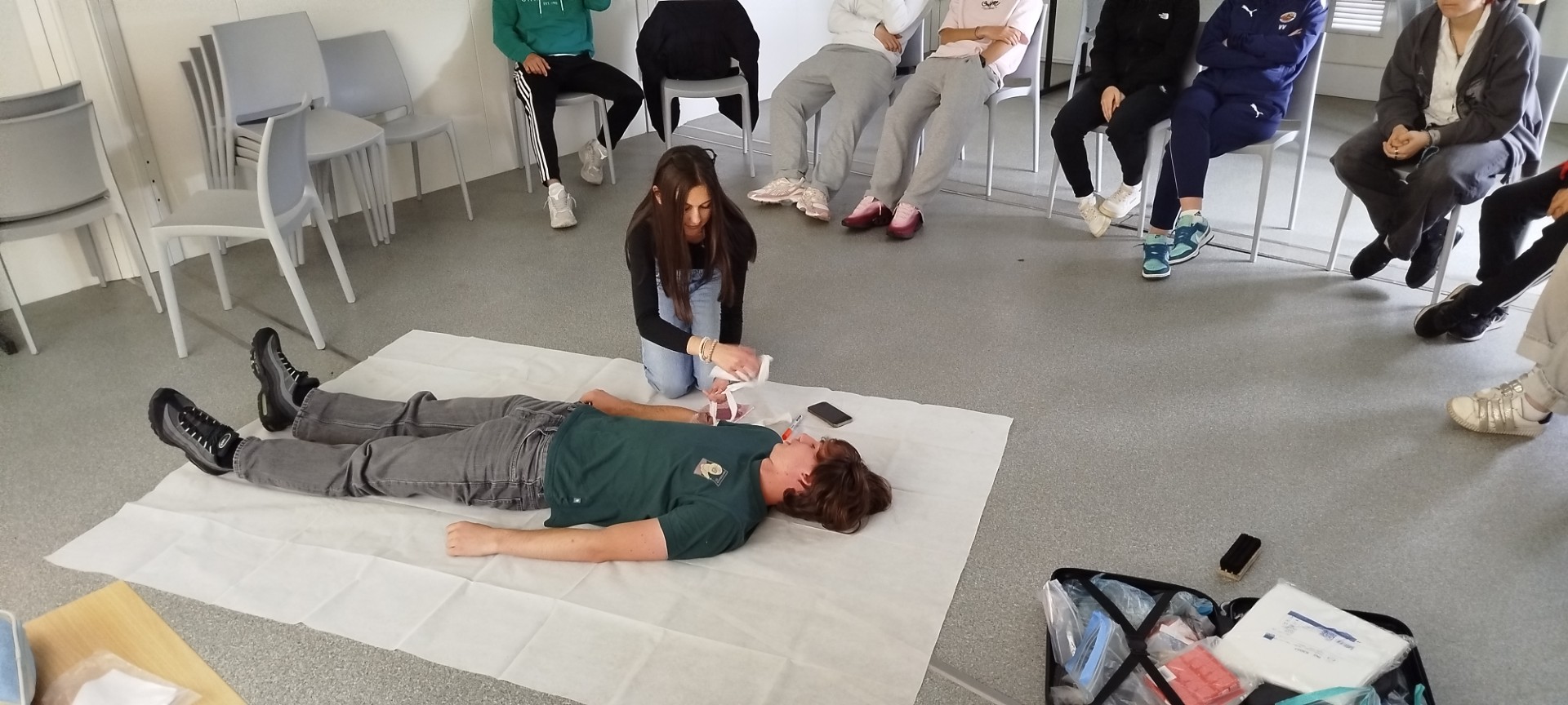 Les élèves de seconde formés aux premiers secours à La Chartreuse : deuxième édition !