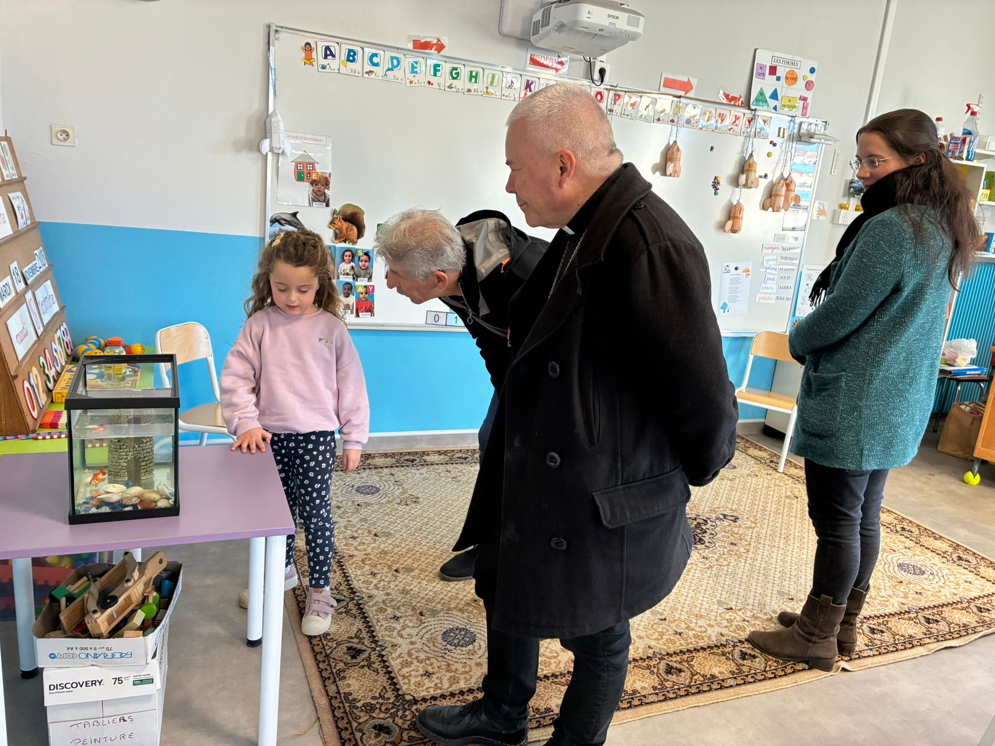 Visite de Monseigneur Yves Baumgarten