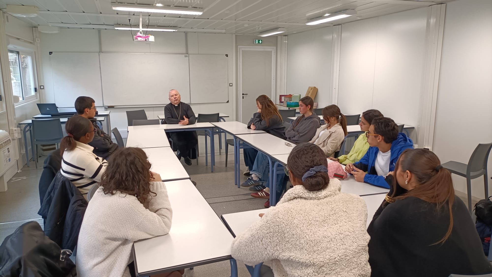 Visite de Monseigneur Yves Baumgarten