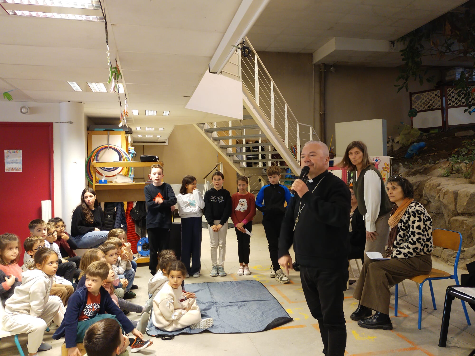 Visite de Monseigneur Yves Baumgarten