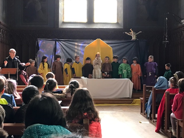 Célébration de Pâques à l'école