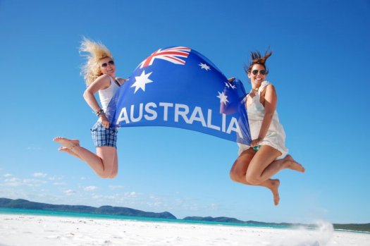 THE  GUEST FROM THE LAND DOWN UNDER