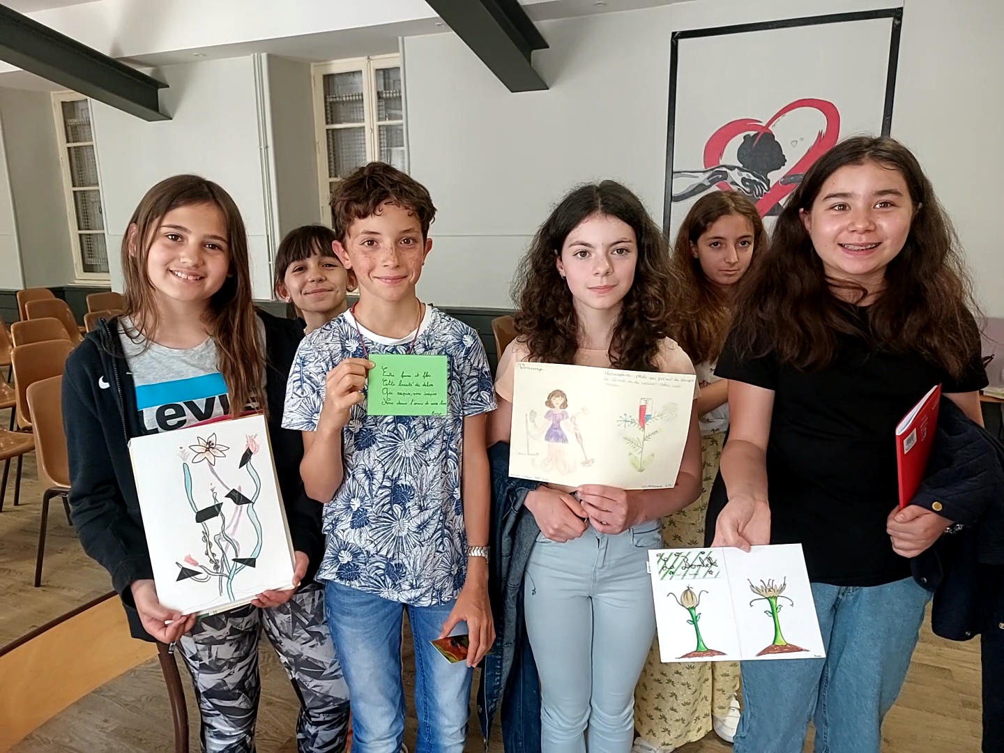 Les sixièmes rencontrent l'autrice Nathalie Somers