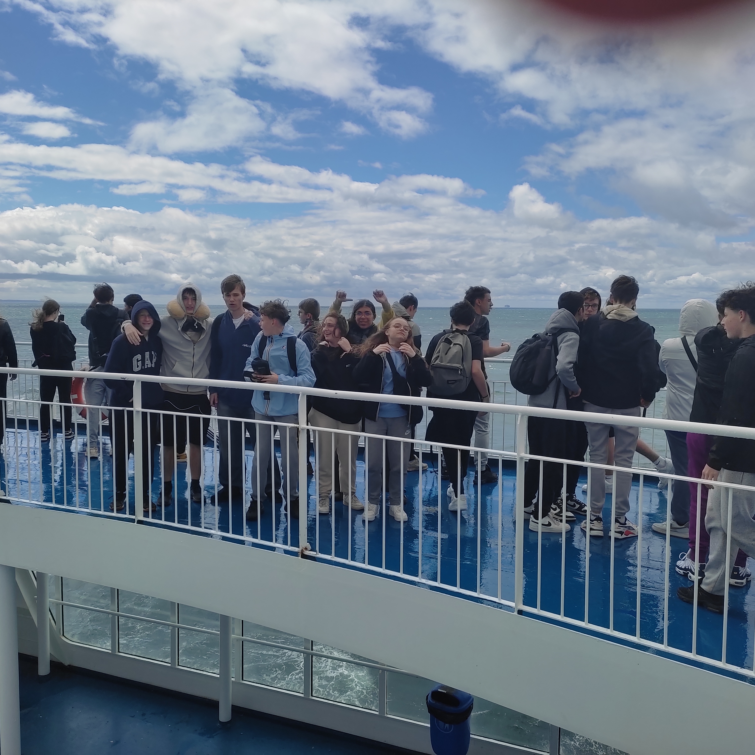 Les collégiens à Liverpool !
