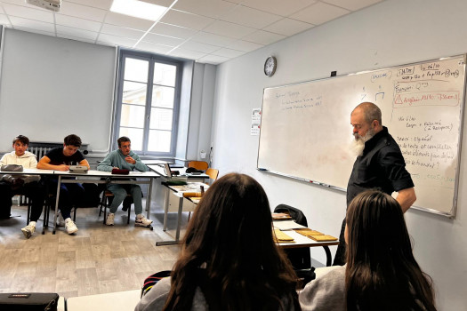 Intervention de M. Vassal chez les 3ème 2