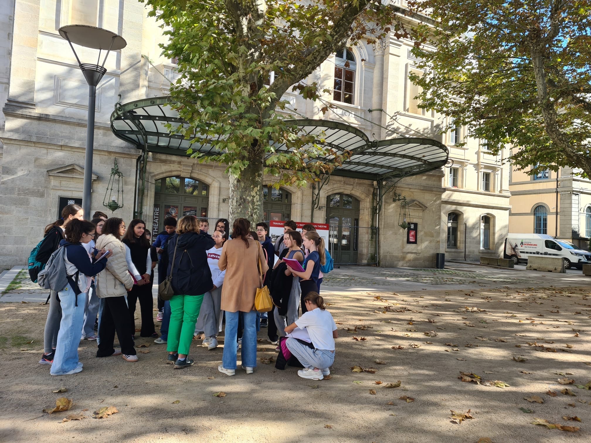 Les 4eme Euro visitent le Puy en Anglais