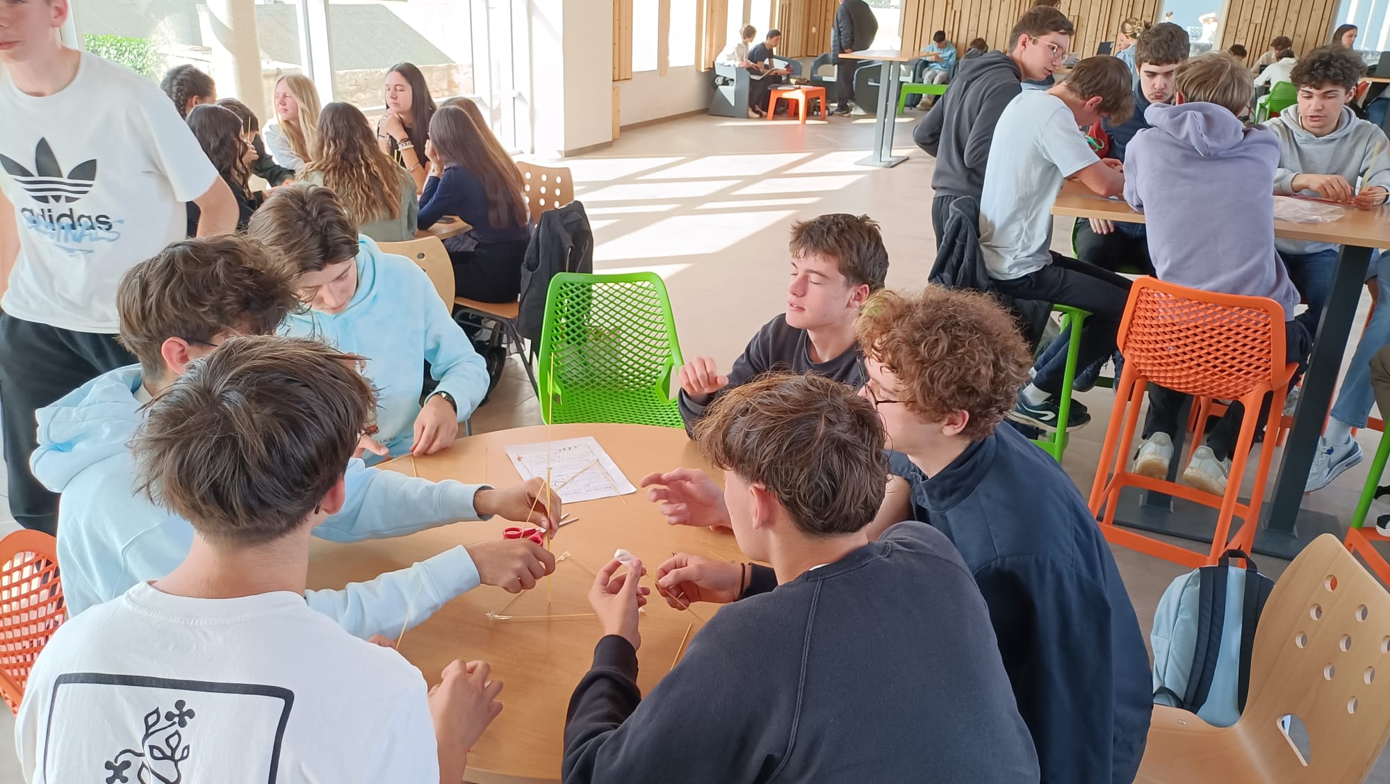 Temps fort avec les lycéens sur le thème de l'espérance 