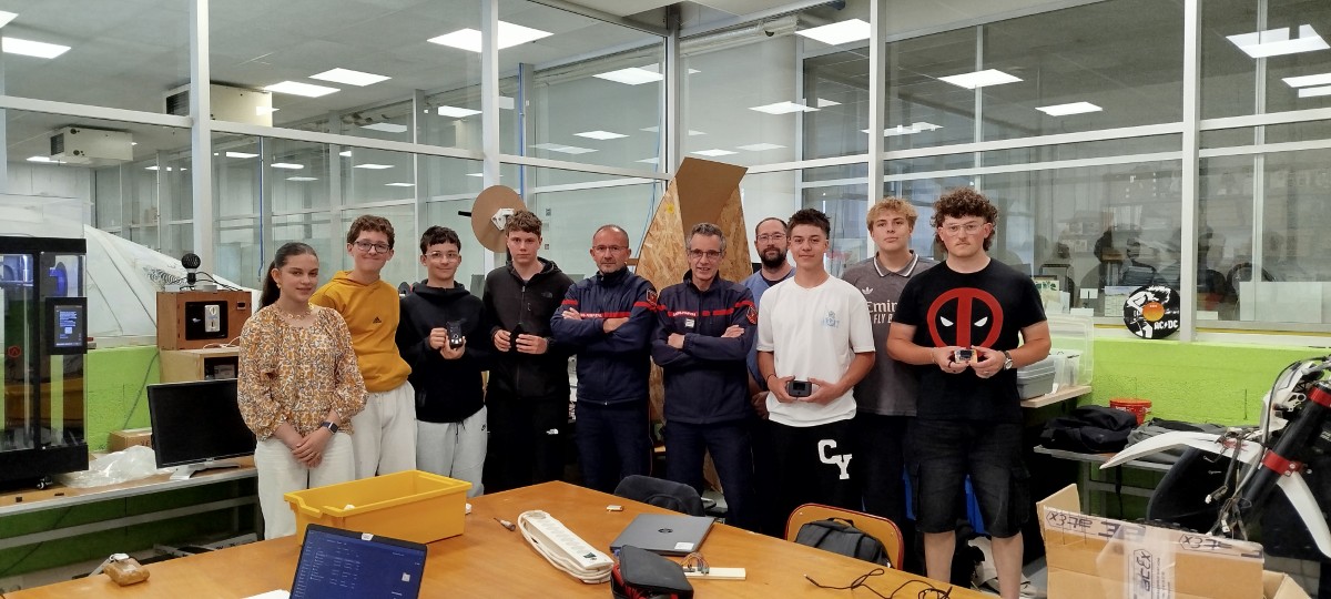 Les lycéens au service du SDIS 43